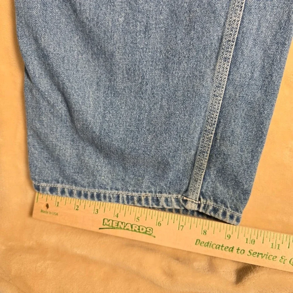 Walls Vntg Denim Overalls Mens 46x30 Carpenter Bib Workwear 90s USA. 892
